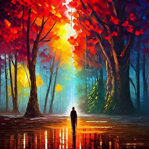 Prompt: art by alena aenami, tomasz alen kopera, rob gonsalves, leonid afremov, syd mead, paul lehr, james christensen, andreas rocha