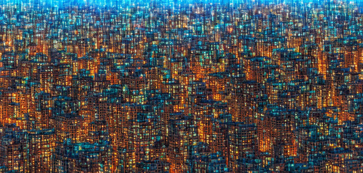 Image similar to studio ghiblli city film still, 8 k denoised, high detail