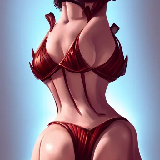 Prompt: a woman wearing a sexy outfit, highly detailed, digital painting, artstation, concept art, smooth, sharp focus, illustration