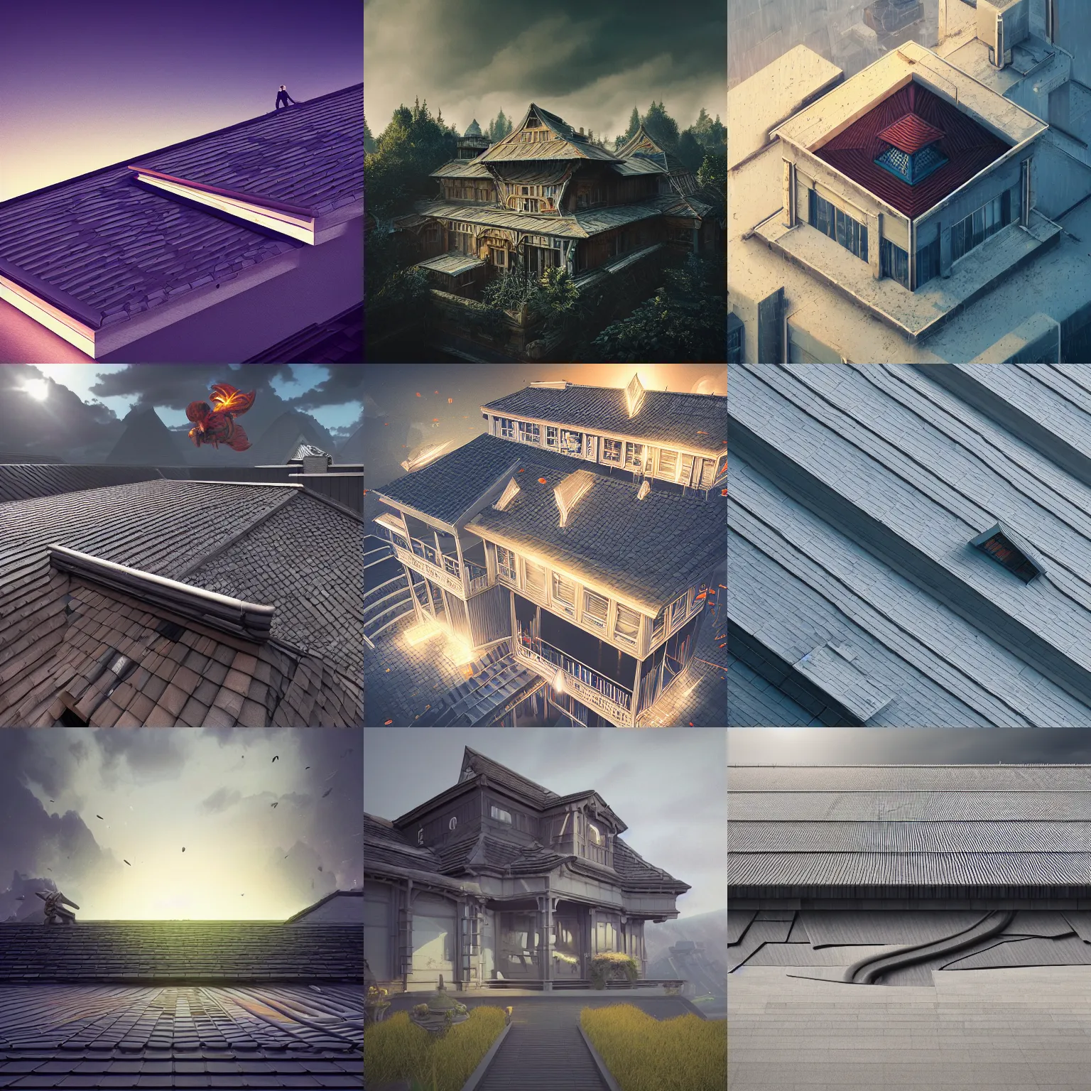 Prompt: webdesign icon for flat roof house, empty roof, intricate, epic lighting, cinematic composition, hyper realistic, 8k resolution, unreal engine 5, by Artgerm, tooth wu, dan mumford, beeple, wlop, rossdraws, James Jean, Andrei Riabovitchev, Marc Simonetti, yoshitaka Amano, Artstation