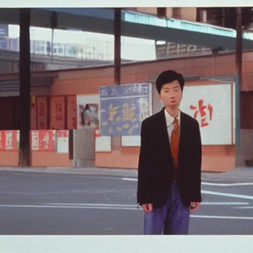 Prompt: film still from 鉄 男 1 9 8 9