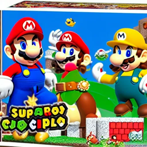 Image similar to super mario calico critters