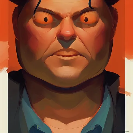 Image similar to face icon stylized minimalist m. a. s. h., loftis, cory behance hd by jesper ejsing, by rhads, makoto shinkai and lois van baarle, ilya kuvshinov, rossdraws global illumination