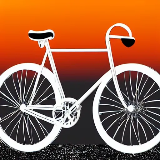 Prompt: a stainless steel bike, with swiss cheese wheels a wheel, a rat cycling fast on the surface of the moon and drives away from a huge and dangerous mushroom cloud of a nuclear explosion. photorealistic