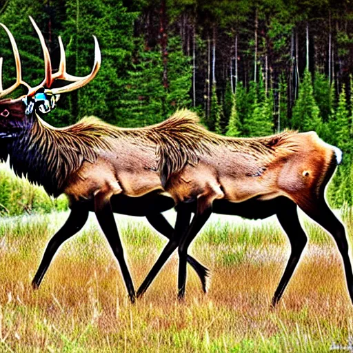 Image similar to elk centipede