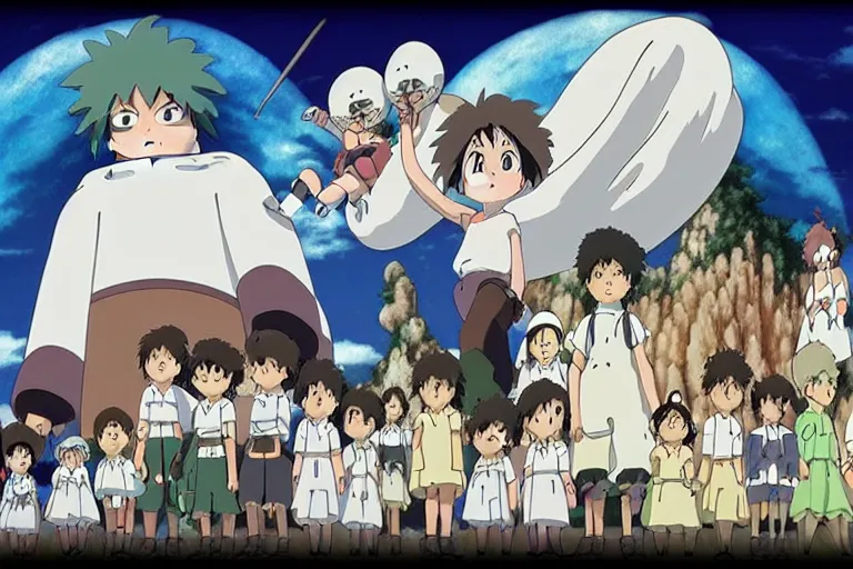 Prompt: ultra hd Bungenäs Kalkladan studio ghibli