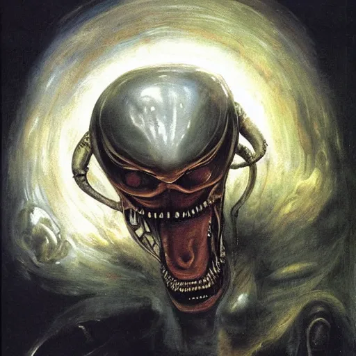 Image similar to alien by peter paul rubens