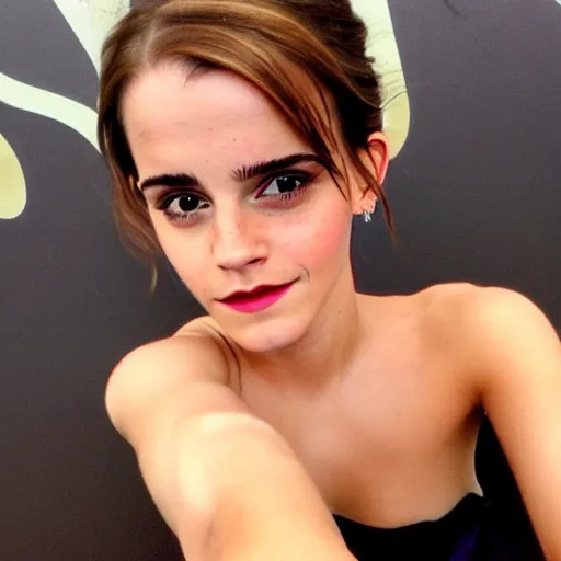 Image similar to selfie of emma watson