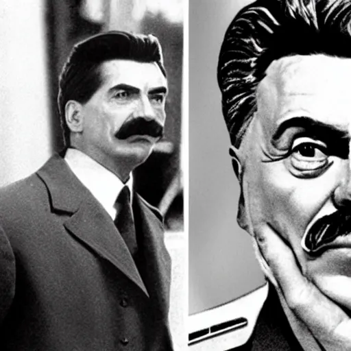 Image similar to joseph stalin in back to the future