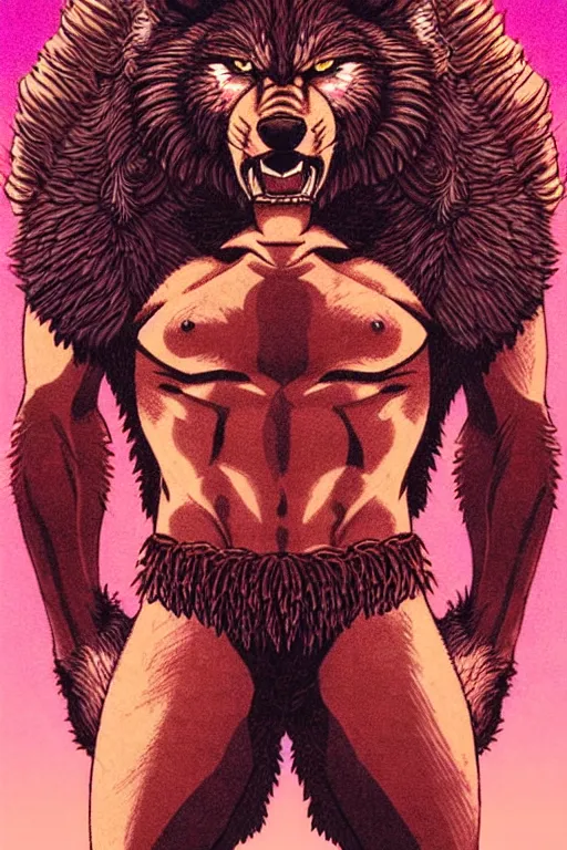 Image similar to extreme long shot. 8 bit nes graphics. antropomorphic muscular masculine wolf. kickboxer fighter, in shorts. wolf head. angry. fine details, very sharp, art from nes game cartridge, 8 0's, vhs artefacts, vaporwave style, marc simonetti and hermann nitsch and anish kapoor.