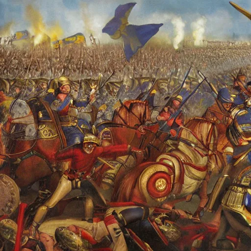 Prompt: the battle of hastings, john bolton