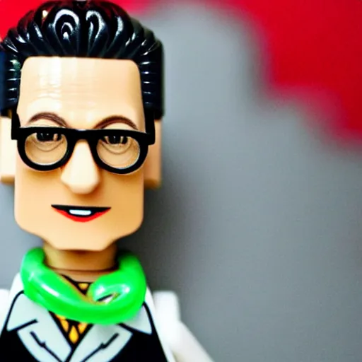 Image similar to lego jeff goldblum,