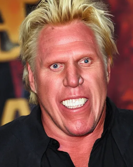 Image similar to berry merged with gary busey