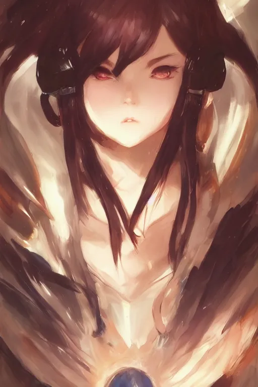 Prompt: an anime portrait of league player, by Stanley Artgerm Lau, WLOP, Rossdraws, James Jean, Andrei Riabovitchev, Marc Simonetti, and Sakimichan, tranding on artstation