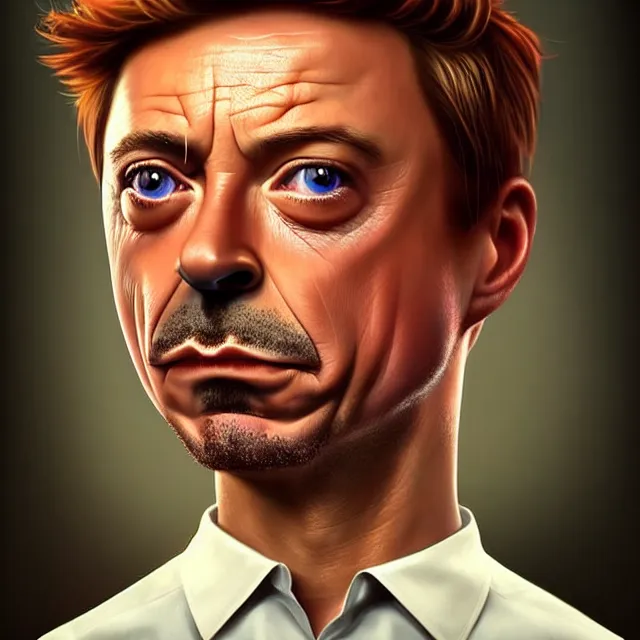 Image similar to epic professional digital art of robert downie jr. as a brownie, award winning food photo,, artstation, cgsociety, epic, stunning, gorgeous, much wow, much detail