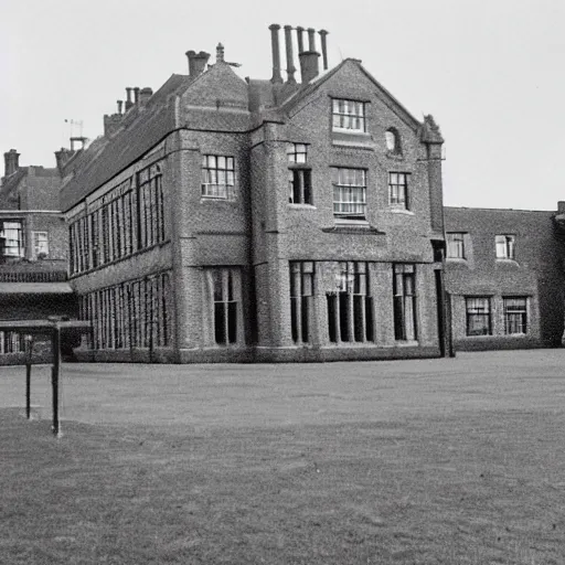 Prompt: Bletchley Park as a research facility into Lovecraftian horrors