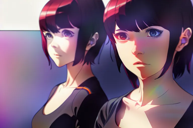 Image similar to winamp by ilya kuvshinov, rossdraws, artgerm, greg rutkowski makoto shinkai takashi takeuchi studio ghibli, akihiko yoshida, sola digital arts, anti aliasing, raytracing : :