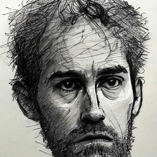 Image similar to a realistic yet scraggly portrait sketch of the side profile of a stern and sophisticated young michael stipe, trending on artstation, intricate details, in the style of frank auerbach, in the style of sergio aragones, in the style of martin ansin, in the style of david aja, in the style of mattias adolfsson