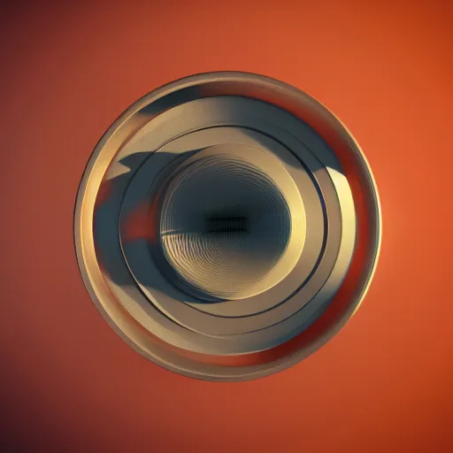 Prompt: Processing gyroscope, octane render, unreal engine, photorealistic