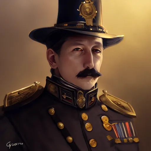 Image similar to portrait of Kaiser Wilhelm II, Character design by charlie bowater, ross tran, artgerm, and makoto shinkai, detailed, inked, western comic book art, 2021 award winning painting,digital art,ultra realistic,ultra detailed,art by greg rutkowski,photorealistic,hyperdetailed,detailed face,deviantart,artstation