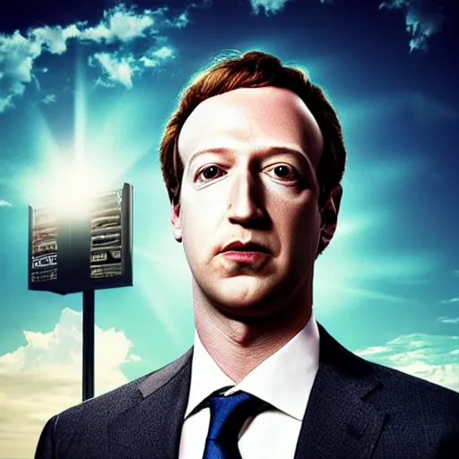 Prompt: better call saul poster starring mark zuckerberg, tv show poster