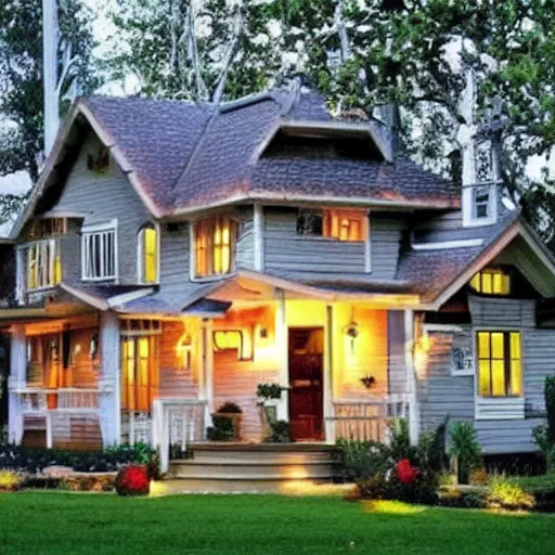 Image similar to a verry cool house