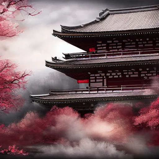 Prompt: shogun audio, ultra realistic, hyper detailed, cinematic, digital painting, elegant, intricate, japanese