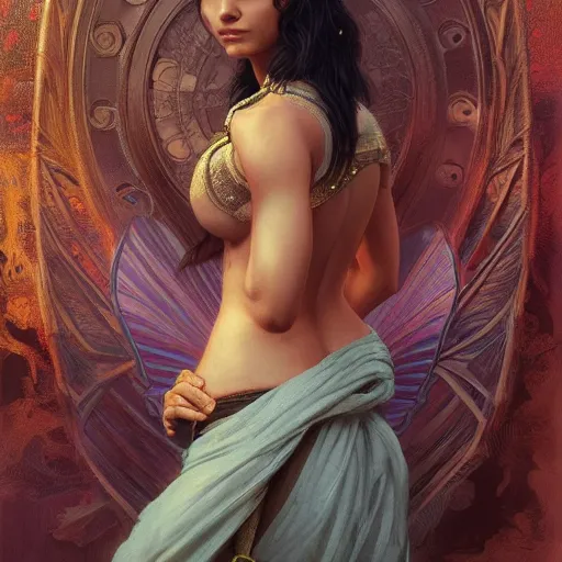 Prompt: south indian woman lower back, ultra realistic, concept art, intricate details, eerie, horror, highly detailed, photorealistic, octane render, 8 k, unreal engine. art by artgerm and greg rutkowski and alphonse mucha