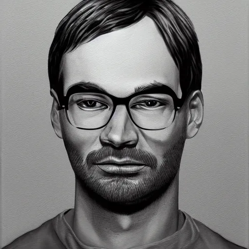 Image similar to jeffrey dahmer in euphoria series, oil painting, ultradetailed, digital painting, ultradetailed