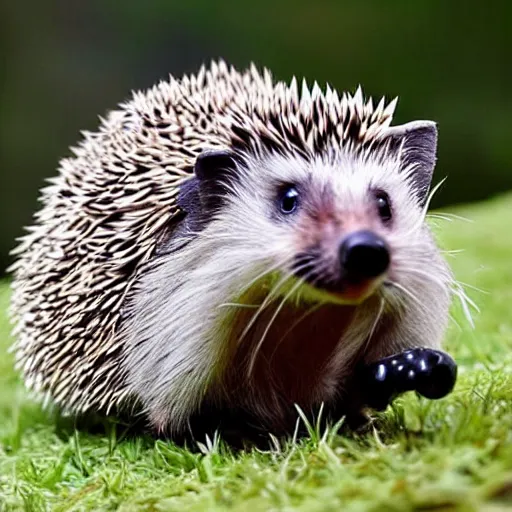 Image similar to Richard Hammond presents his pet Hedgehog, Highly Detailed