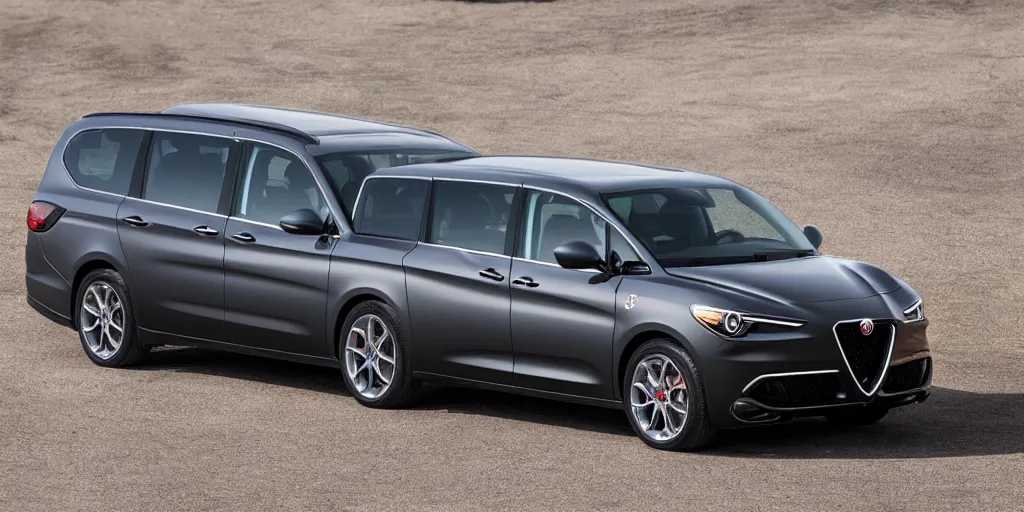 Image similar to 2022 Alfa Romeo Minivan