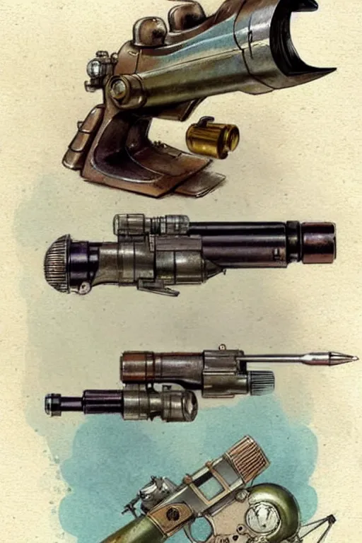 Image similar to ( ( ( ( ( 1 9 5 0 s retro ray gun. muted colors. ) ) ) ) ) by jean - baptiste monge!!!!!!!!!!!!!!!!!!!!!!!!!!!!!!