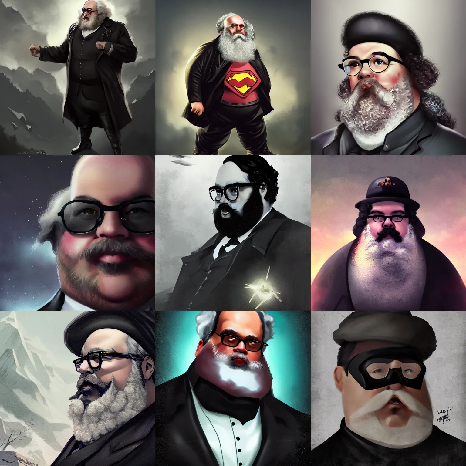 ArtStation - Gabe Newell 3