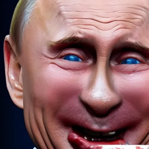 Prompt: extreme silly face championship vladimir putin's winning entry, face pulling world tournament 2 0 1 9