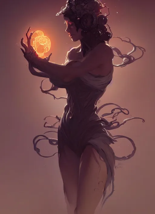 Prompt: a cute shadow elemental, with fingers, fantasy, intricate, elegant, highly detailed, digital painting, artstation, concept art, wallpaper, smooth, sharp focus, illustration, art by artgerm and greg rutkowski and alphonse mucha