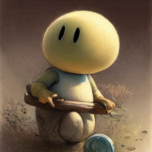 Prompt: ( ( ( ( ( shy guy ) ) ) ) ) by jean - baptiste monge!!!!!!!!!!!!!!!!!!!!!!!!!!! cyan