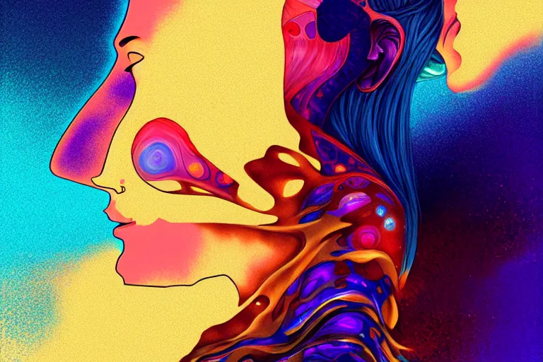 Image similar to ai art is souless, phantom, dreary, dramatic, fluid, golden ratio, artstation, moebius + loish, hd,