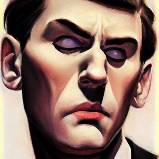 Prompt: Human face, Male, Style of Alex Ross, Highly detailed, colour