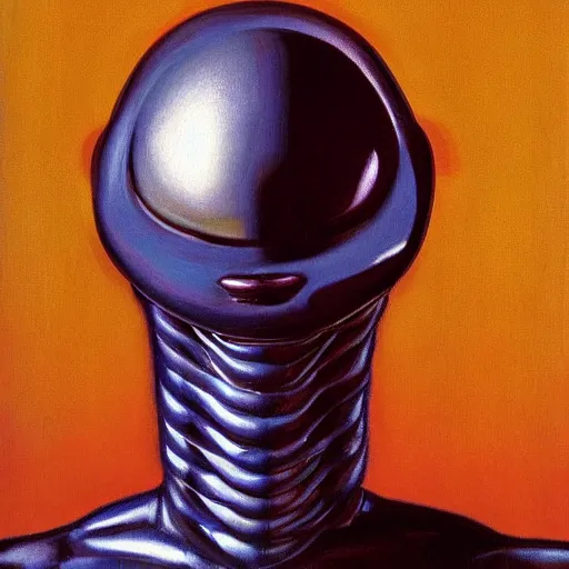 Image similar to alien by wayne thiebaud