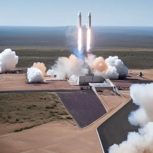 Prompt: a picture of elon musk launching like he's a rocket, full body, dslr, launch test