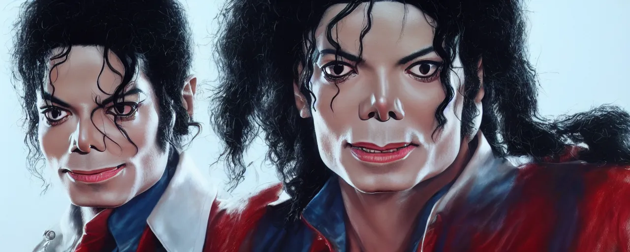 Image similar to michael jackson , made by Alex Ross, ArtStation, CGSociety, concept art, cgsociety, octane render, trending on artstation, artstationHD, artstationHQ, unreal engine, 4k, 8k,
