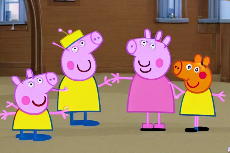 Image similar to peppa pig deleted character