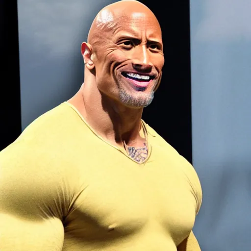 Prompt: US patent of Dwayne Johnson's head