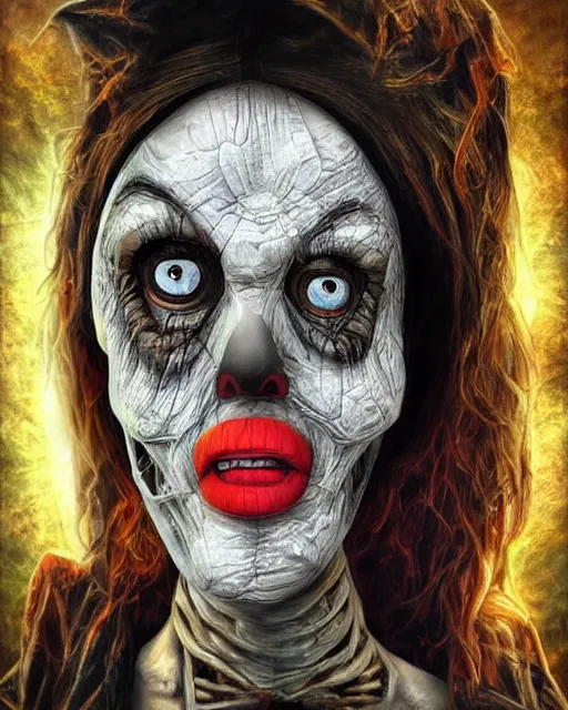 Prompt: halloween mummy theme surrealist art in the styles of igor morski, jim warren, and a tim burton film, intricate, hyperrealistic, accurate facial details, profile picture with chromakey!!! background, volumetric lighting