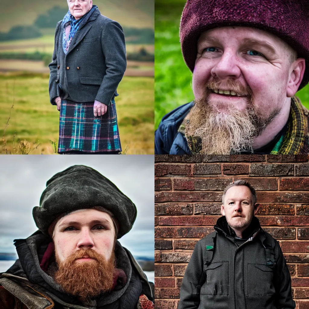 Prompt: a photo portrait of a Northern Irish man, 8k, high quality, high detail, flickr