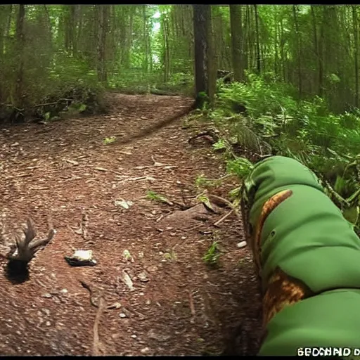 Image similar to spongebob trail cam footage