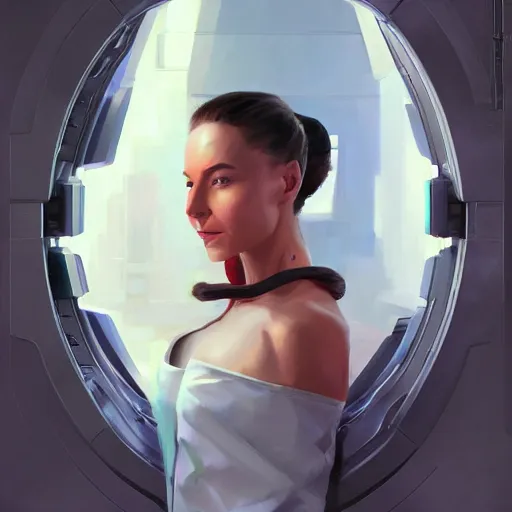 Image similar to elon musk cyborg, organic painting, matte painting, bold shapes, hard edges, aesthetic octane render, unreal engine, trending on artstation, by greg manchess, huang guangjian, gil elvgren, sachin teng, greg rutkowski, magali villeneuve, artgerm, jeremy lipkin, michael garmash and, rey