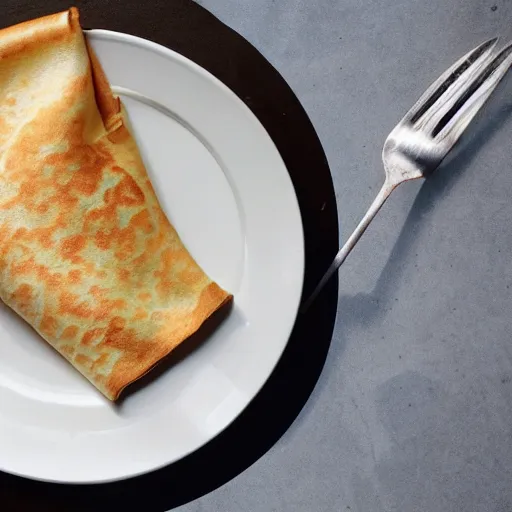 Image similar to photo of a breton crepe