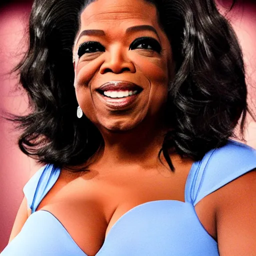 Prompt: Oprah Winfrey as megaman