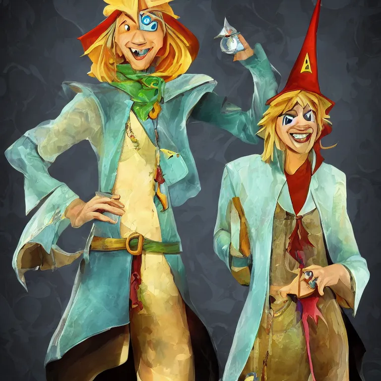 Image similar to taako from tv